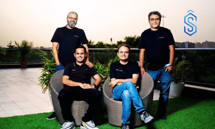 LambdaTest Co-Founders (Top Left Clockwise) Jay Singh, Asad Khan, Maneesh Sharma, Mayank Bhola