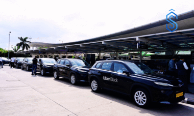 Uber Black Pickup Zone at Bengaluru Airport