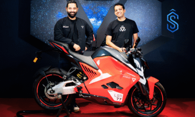 Ultraviolette cofounders Narayan Subramaniam and Niraj Rajmohan