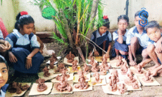 eco-friendly Ganesh idol-making workshop