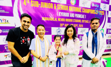 Arya Naik of Zeus Taekwondojang Club