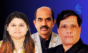 NIPM National Executive Committee Members Amruta Tendulkar (L), Narendra Patil, Abhay Khursale (R)