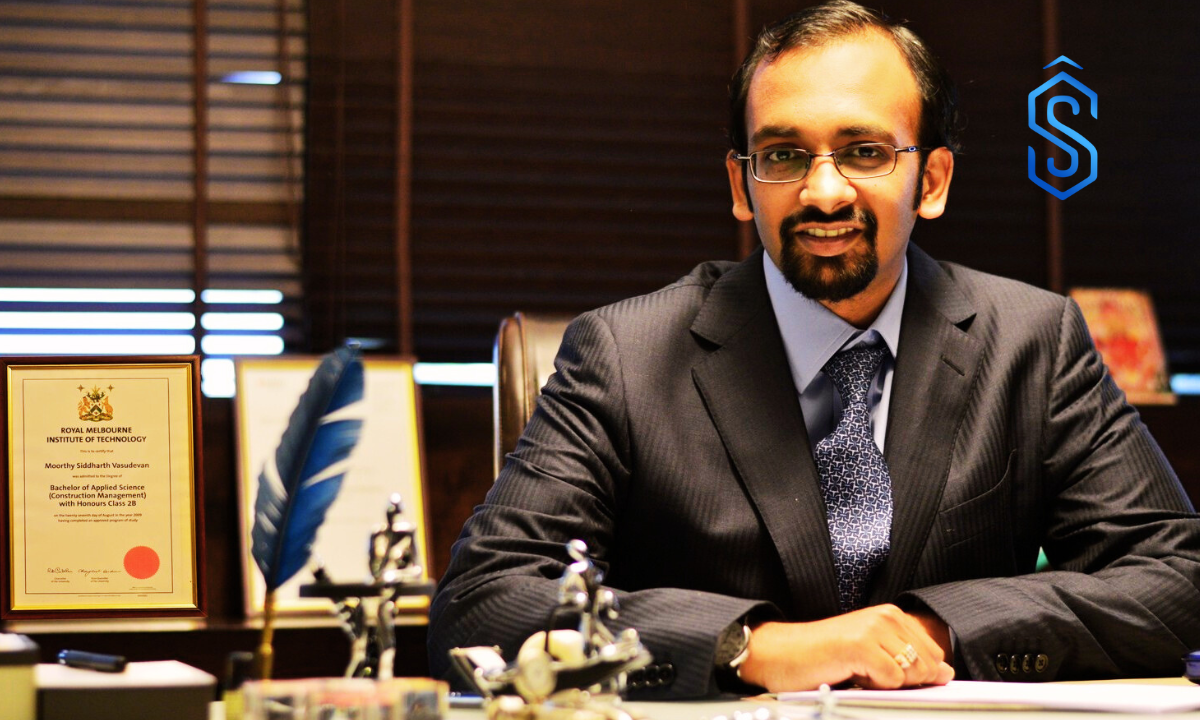 Vascon Engineers MD Siddharth Vasudevan Moorthy