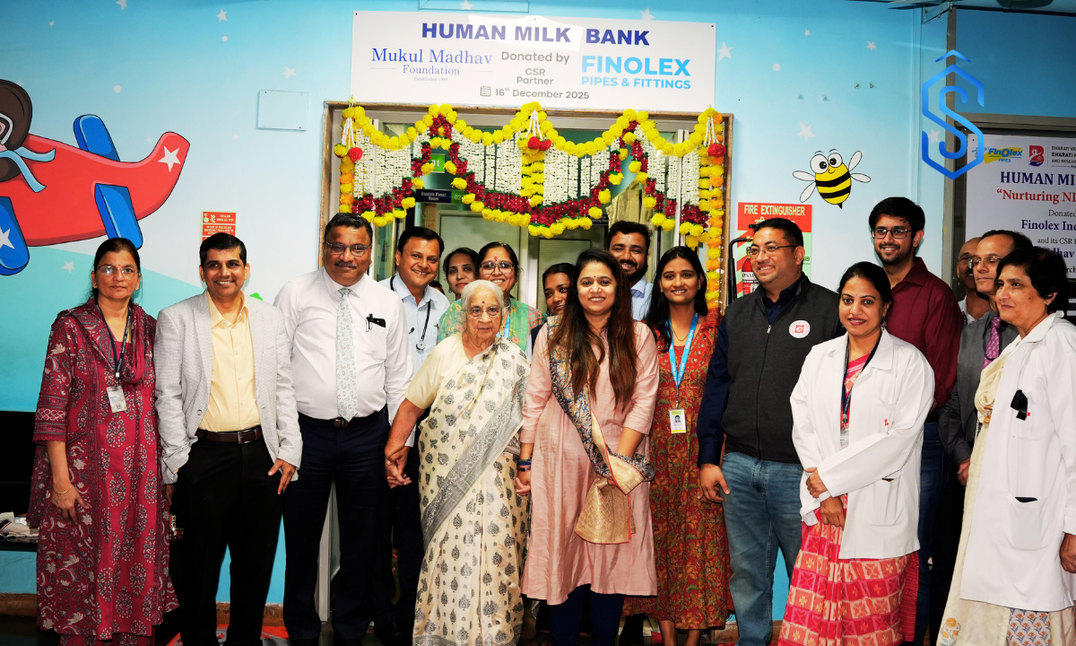 Finolex Industries And Mukul Madhav Foundation Enhance Human Milk Bank ...