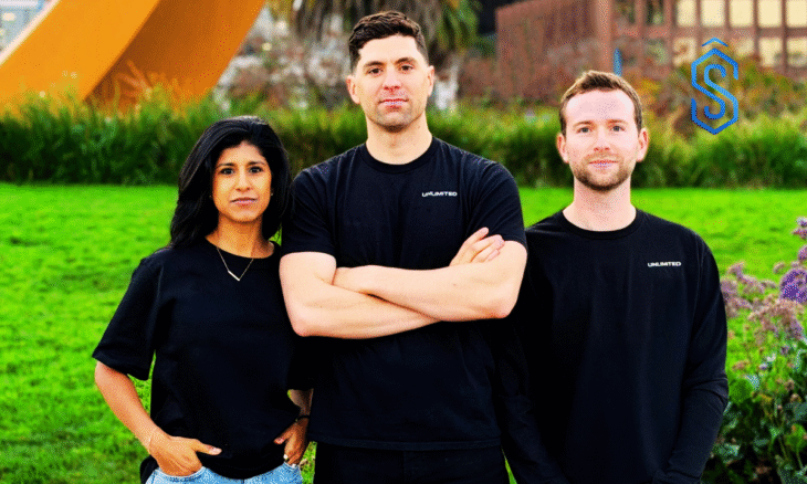 Unlimited Industries founders Tara Viswanathan, Alex Modon and Jordan Stern