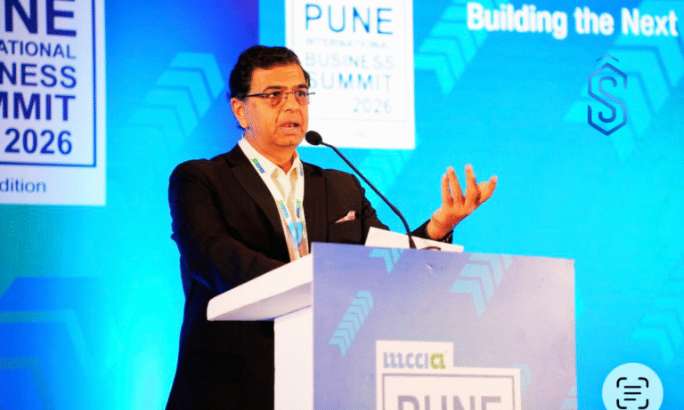 Sanjeev Krishan speaking at PIBS 2026