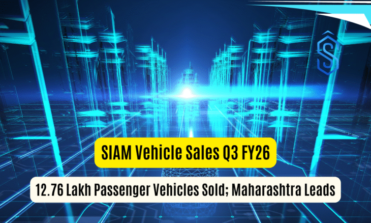 SIAM Vehicle Sales Q3 FY26