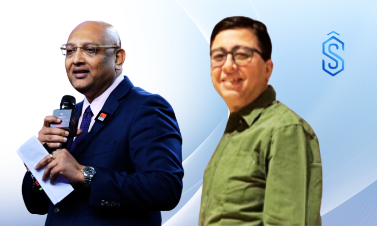Phi Commerce Business Head Sachin Koneri (R) and Senior VP Product Strategy and Growth Vishal Maru (L)
