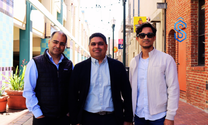 Autoheal founders Utkarsh Ohm, Sid Choudhury and Puneet Saraswat