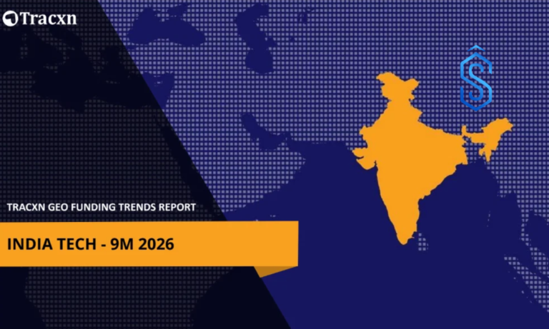 Tracxn India Tech 9M 2026 Report