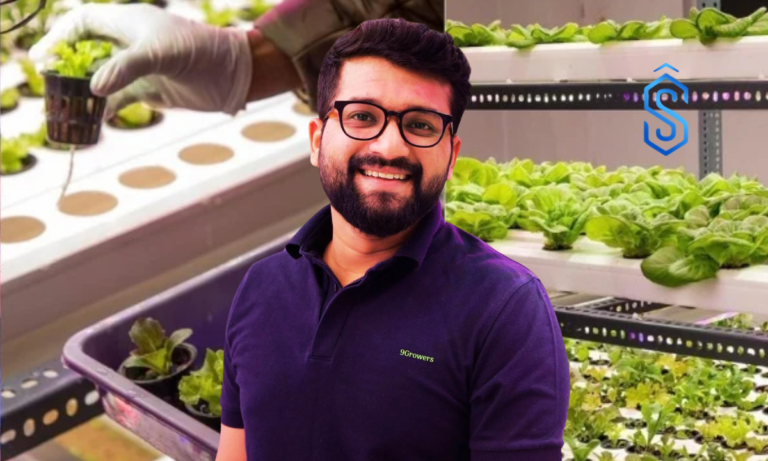 9Growers co-founder Himanshu Aggarwal
