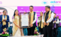 Adani of the Adani Institute of Higher Education and Research - Chief Minister Devendra Fadnavis conferred with honorary D.Litt. degree by Chancellor Dr. Preeti
