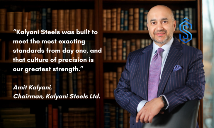 Amit Kalyani, Chairman of Kalyani Steels