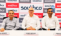 Southco President Thomas Mehler, Country Head Prakash T. John, and General Manager - Business Development Veeresh Manrai