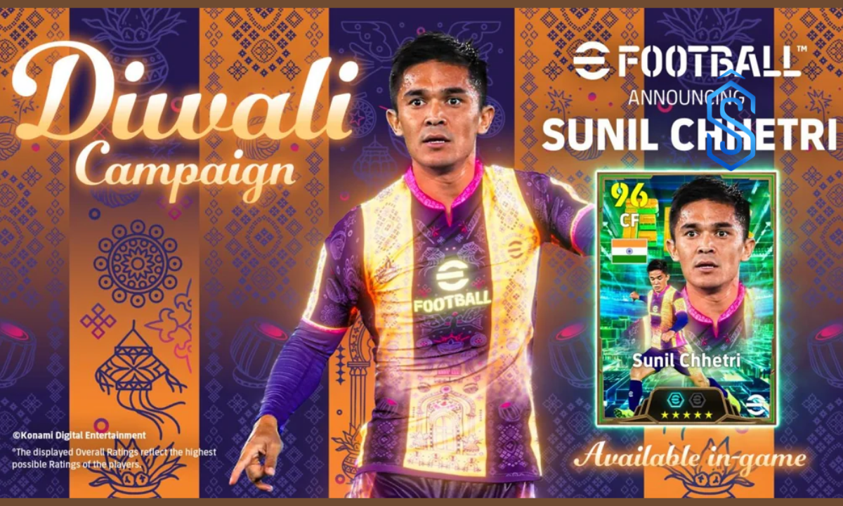 KONAMI Launches eFootball Diwali Campaign with Sunil Chhetri, Sanju Samson and Gaming Stars